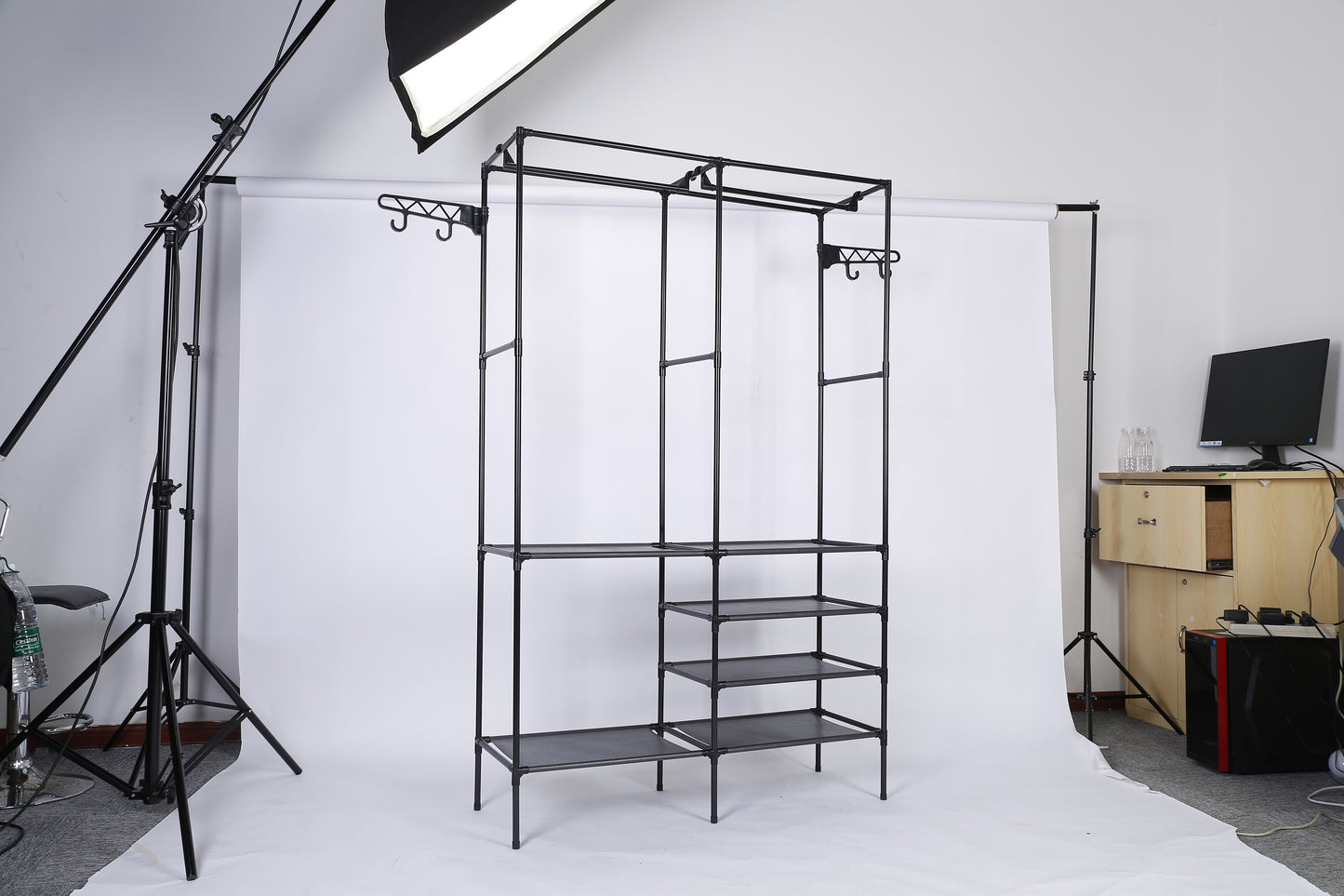 SpaceRack™ Freestanding Closet Organizer