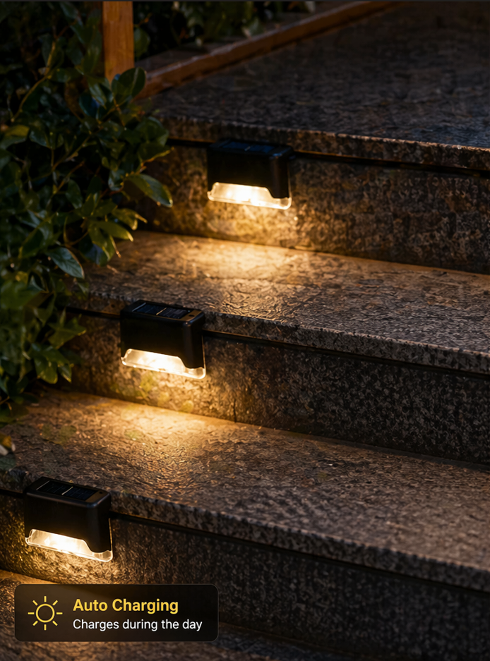 Premium Solar Deck & Step Lighting