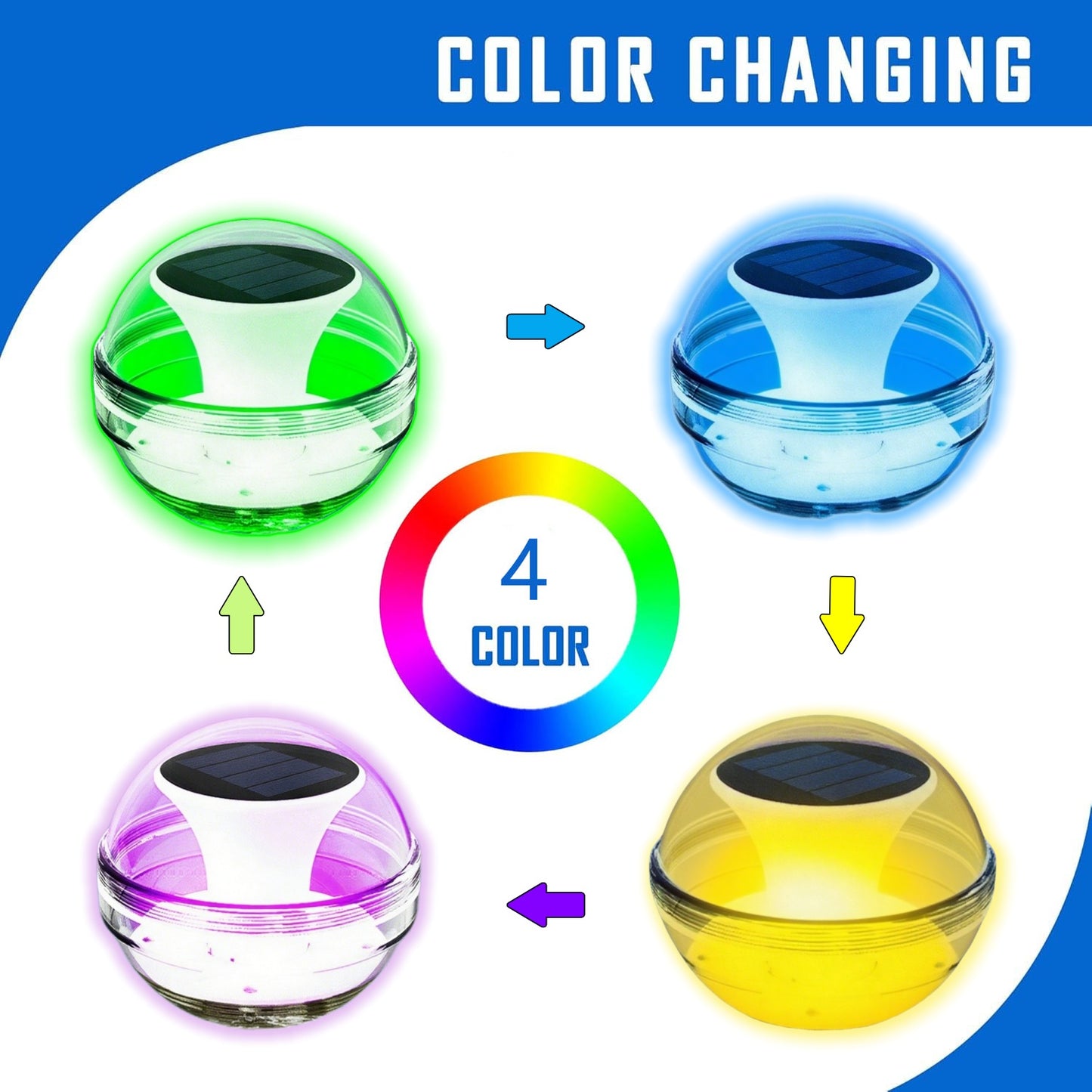 Solar Floating LEDLights