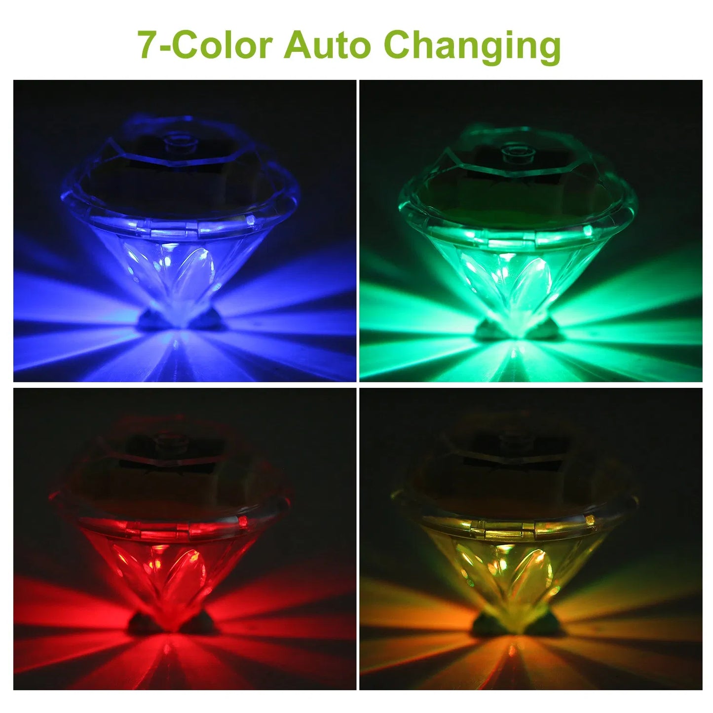 Diamond Solar Garden Lights