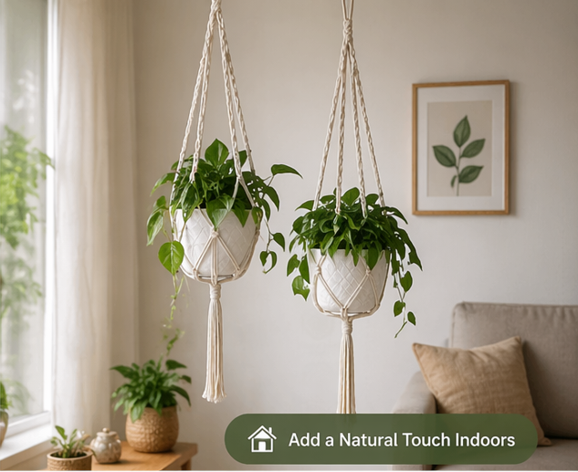 Rope Plant Hanger