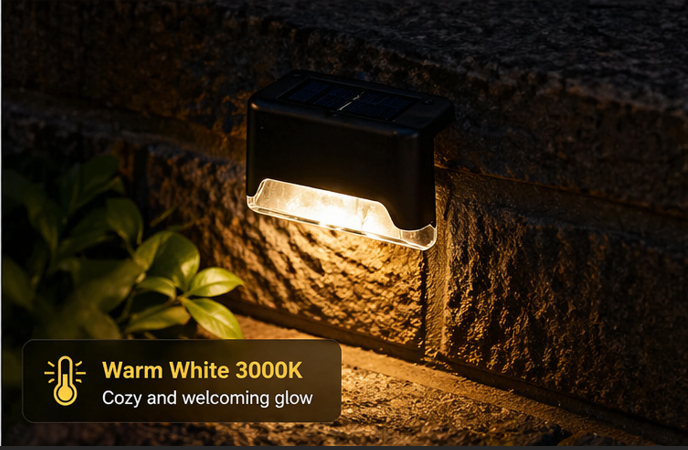 Premium Solar Deck & Step Lighting