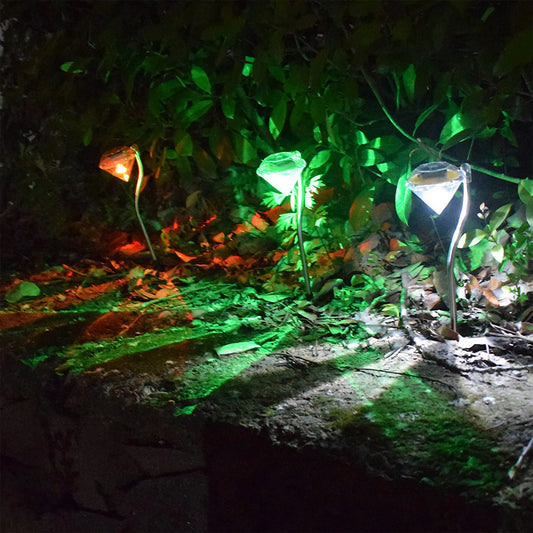 Diamond Solar Garden Lights