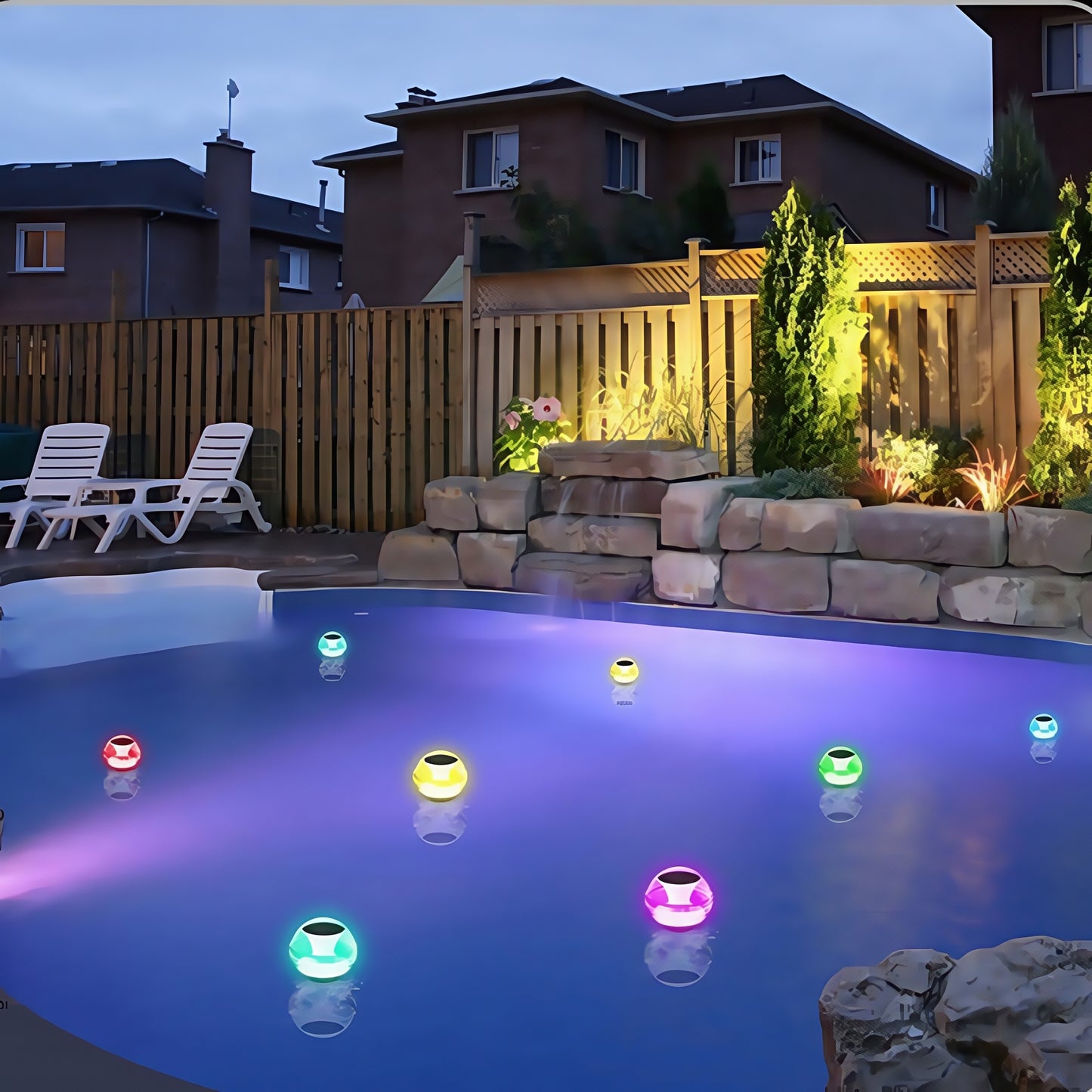 Solar Floating LEDLights